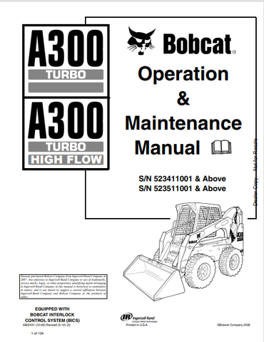  Discover the comprehensive A300 Turbo High Flow Operation & Maintenance Manual (6902431) in PDF format. Essential for optimal performance and care.