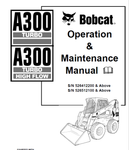 Unlock the full potential of your BOBCAT A300 Turbo with the comprehensive A300 Turbo High Flow Operation & Maintenance Manual (Part No. 6904186). This essential PDF file is designed to provide you with detailed insights into the operation and maintenance of your equipment, ensuring optimal performance and longevity.