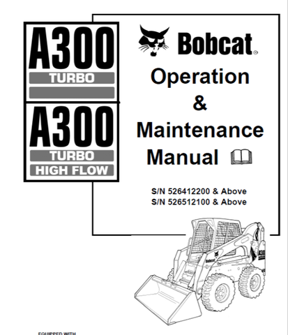 Unlock the full potential of your BOBCAT A300 Turbo with the comprehensive A300 Turbo High Flow Operation & Maintenance Manual (Part No. 6904186). This essential PDF file is designed to provide you with detailed insights into the operation and maintenance of your equipment, ensuring optimal performance and longevity.