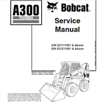 Unlock the full potential of your BOBCAT A300 Turbo Loader with the comprehensive Service Manual (Part Number: 6901756). This PDF file is an essential resource for both seasoned professionals and DIY enthusiasts, providing detailed insights into maintenance, troubleshooting, and repair procedures tailored specifically for your loader model.