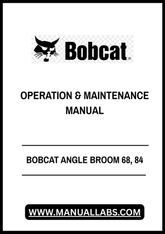 Discover the essential BOBCAT Angle Broom 68 and 84 Operation & Maintenance Manual (6900597) in a convenient PDF format. This comprehensive guide is designed to help you maximize the performance and longevity of your angle broom, ensuring that you get the most out of your investment.