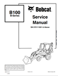 Access the comprehensive BOBCAT B100 B-Series Service Manual (6902812) in PDF format. Get detailed insights and maintenance tips for optimal performance.