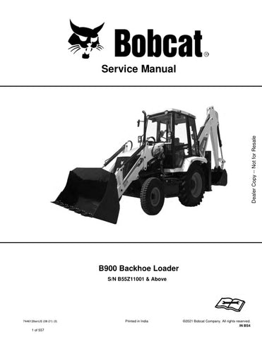 Unlock the full potential of your BOBCAT B900 with the comprehensive B55Z11001 & UP Service Manual (7446128). This PDF file, updated as of August 2021, provides detailed insights and step-by-step instructions for maintenance and repairs, ensuring your equipment operates at peak performance. With easy navigation and clear diagrams, this manual is an essential resource for both professionals and DIY enthusiasts looking to enhance their service capabilities and extend the lifespan of their machinery. Don't mis