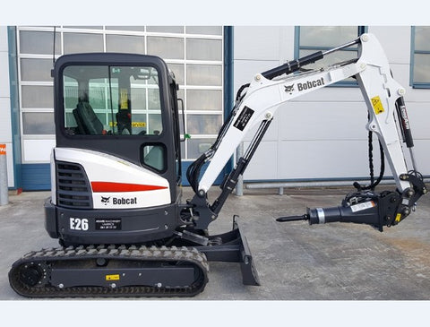 BOBCAT E26 COMPACT EXCAVATOR SERVICE REPAIR MANUAL - PFD FILE