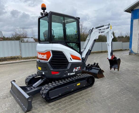 Discover the ultimate resource for maintaining your BOBCAT E27Z Compact Excavator with our comprehensive Service Repair Manual in PDF format. This manual is meticulously designed to provide you with detailed instructions, diagrams, and troubleshooting tips, ensuring that you can keep your equipment running smoothly and efficiently.