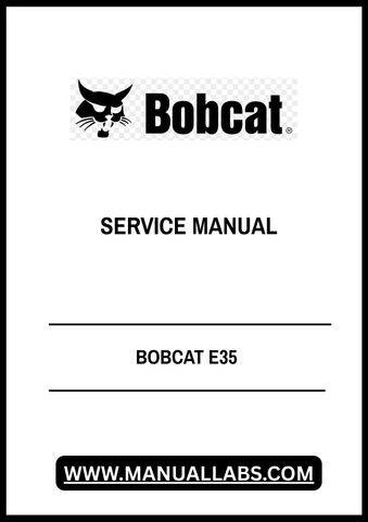 Discover the ultimate resource for maintaining your BOBCAT E35 with the comprehensive Service Manual 6987276, available in a convenient PDF format. This manual is designed to provide you with detailed instructions and insights, ensuring that you can perform repairs and maintenance with confidence and precision.