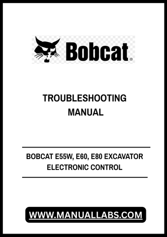 Unlock the full potential of your BOBCAT E55W, E60, and E80 excavators with our comprehensive Electronic Control Troubleshooting Manual. This PDF file is designed to provide you with detailed insights and step-by-step guidance to diagnose and resolve electronic control issues efficiently, ensuring your machinery operates at peak performance.