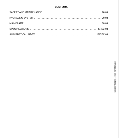 BOBCAT LT313, LT414 TRENCHER (6903281ENUS) SERVICE MANUAL PDF FILE
