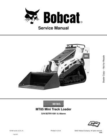 Unlock the full potential of your BOBCAT MT85 with the comprehensive Service Manual (7274811) in PDF format. This essential guide provides detailed instructions, diagrams, and troubleshooting tips to ensure your equipment runs smoothly and efficiently. Perfect for both seasoned professionals and DIY enthusiasts, this manual empowers you to perform maintenance and repairs with confidence, saving you time and money. Don't miss out on the opportunity to keep your BOBCAT MT85 in top condition download your serv