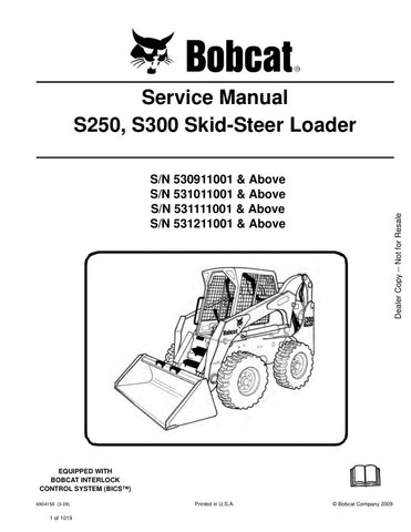 Unlock the full potential of your BOBCAT S250 and S300 skid-steer loaders with the comprehensive Service Manual (6904158). This PDF file, dated 3-09, provides detailed insights into maintenance, troubleshooting, and repair procedures, ensuring your equipment operates at peak performance. With clear illustrations and step-by-step instructions, this manual is an essential resource for both seasoned professionals and DIY enthusiasts, helping you save time and money on repairs while extending the life of your m