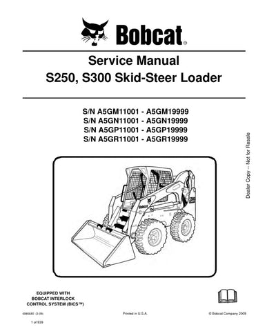 Unlock the full potential of your BOBCAT S250 and S300 skid-steer loaders with the comprehensive service manual (part number 6986680) in PDF format. This essential guide provides detailed maintenance procedures, troubleshooting tips, and repair instructions to keep your equipment running smoothly and efficiently. With easy navigation and clear illustrations, you can quickly find the information you need to perform routine checks or tackle complex repairs, ensuring your machines are always in top condition. 