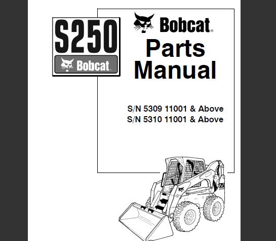 Discover the ultimate resource for maintaining your BOBCAT S250 Skid Steer Loader with our comprehensive Parts Catalog Manual. This PDF file is meticulously designed to provide you with detailed diagrams and specifications, ensuring you have all the information you need to keep your equipment running smoothly.