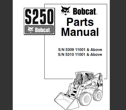 Discover the ultimate resource for maintaining your BOBCAT S250 Skid Steer Loader with our comprehensive Parts Catalog Manual. This PDF file is meticulously designed to provide you with detailed diagrams and specifications, ensuring you have all the information you need to keep your equipment running smoothly.