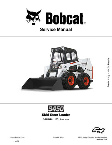 Unlock the full potential of your BOBCAT S450 Skid-Steer Loader with the comprehensive Service Manual (7412450) in PDF format. This essential guide provides detailed maintenance procedures, troubleshooting tips, and specifications to ensure your equipment operates at peak performance. With easy navigation and clear illustrations, you'll have the knowledge to tackle repairs and keep your loader running smoothly, saving you time and money. Invest in this invaluable resource today and enhance the longevity and