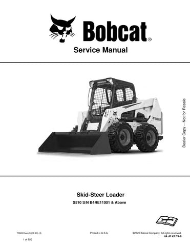 Enhance your maintenance capabilities with the BOBCAT S510 Service Manual (B4RE11001 & UP) in PDF format. This comprehensive guide, part number 7398913, provides detailed instructions, diagrams, and troubleshooting tips to ensure your equipment operates at peak performance. Perfect for both professionals and DIY enthusiasts, this manual is an essential resource for efficient repairs and upkeep, saving you time and money. Download your copy today and keep your BOBCAT S510 running smoothly!