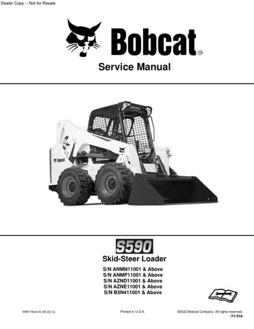 Unlock the full potential of your BOBCAT S590 Skid-Steer Loader with the comprehensive Service Manual (Part No. 6990176). This PDF file, updated as of August 2022, provides detailed insights into maintenance, troubleshooting, and repair procedures, ensuring your equipment operates at peak performance. With easy navigation and clear illustrations, this manual is an essential resource for both seasoned professionals and DIY enthusiasts, helping you save time and money on repairs while extending the life of yo