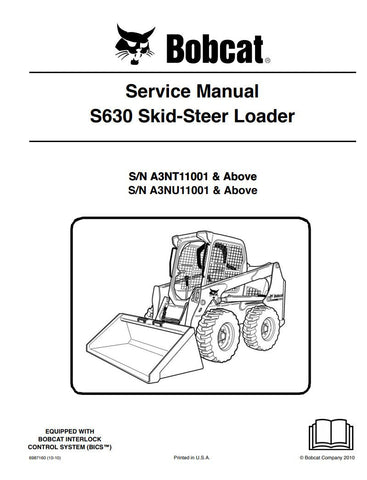 Enhance your maintenance capabilities with the BOBCAT S630 Skid-Steer Loader Service Manual (6987160). This comprehensive PDF file covers models A3NT11001, A3NU11001, and up, providing you with detailed instructions, diagrams, and troubleshooting tips to keep your equipment running smoothly. Perfect for both professionals and DIY enthusiasts, this manual ensures you have the knowledge to perform repairs and maintenance efficiently, ultimately saving you time and money. Don't miss out on the opportunity to