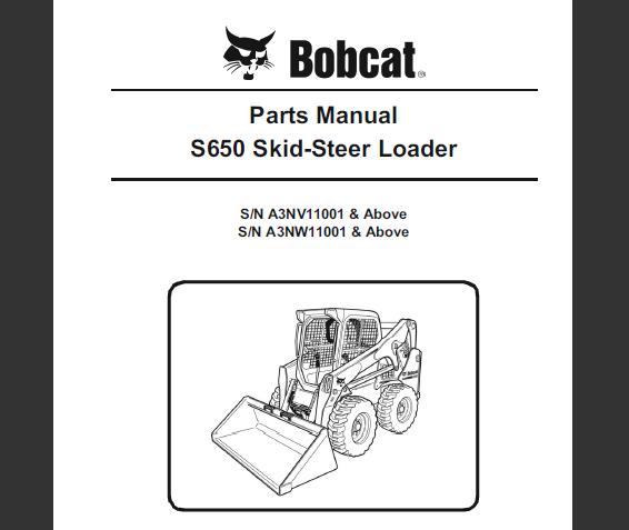 Discover the ultimate resource for maintaining your BOBCAT S650 Skid Steer Loader with our comprehensive Parts Catalog Manual. This essential guide provides detailed diagrams and part numbers, ensuring you can easily identify and order the components you need to keep your machine running smoothly.