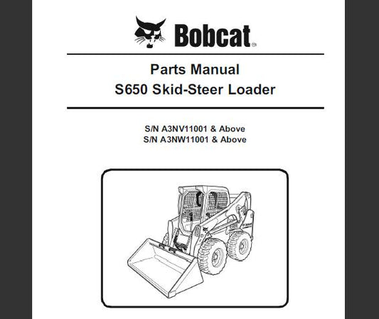 Discover the ultimate resource for maintaining your BOBCAT S650 Skid Steer Loader with our comprehensive Parts Catalog Manual. This essential guide provides detailed diagrams and part numbers, ensuring you can easily identify and order the components you need to keep your machine running smoothly.