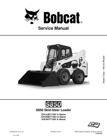 Unlock the full potential of your BOBCAT S850 Skid-Steer Loader with the comprehensive Service Manual (7253829) in PDF format. This essential guide provides detailed maintenance procedures, troubleshooting tips, and specifications to ensure your equipment operates at peak performance. With easy navigation and clear illustrations, you'll have the knowledge to tackle repairs and upkeep efficiently, saving time and money. Invest in this invaluable resource today and keep your loader running smoothly for years 