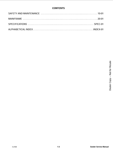 BOBCAT SEEDER 72SDR (6987213ENUS) SERVICE MANUAL PDF DOWNLOAD