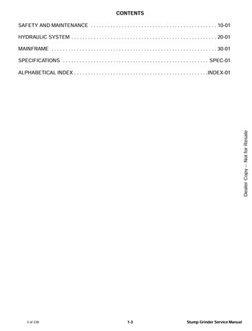BOBCAT SG30, SG60, SGX60 (6901091ENUS) SERVICE MANUAL PDF DOWNLOAD