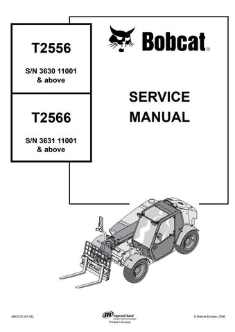 Enhance your maintenance capabilities with the BOBCAT T2566, T2556 Telescopic Forklift Service Manual (4852210). This comprehensive PDF file is designed to provide you with detailed insights and step-by-step instructions for servicing and troubleshooting your telescopic forklift. With clear diagrams and expert guidance, you can ensure optimal performance and longevity of your equipment, making it an essential resource for operators and technicians alike. Invest in this manual today to keep your machinery ru