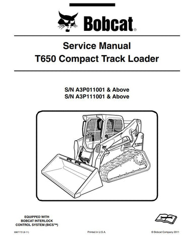 Enhance your maintenance capabilities with the BOBCAT T650 A3P011001 A3P111001 & UP Compact Track Loader Service Manual (6987172) in PDF format. This comprehensive guide provides detailed instructions, diagrams, and troubleshooting tips to ensure your equipment operates at peak performance. Perfect for both seasoned professionals and DIY enthusiasts, this manual empowers you to tackle repairs and maintenance with confidence, saving you time and money. Don't miss out on the opportunity to keep your Bobcat T6