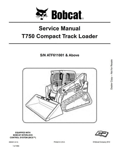 Enhance your maintenance capabilities with the BOBCAT T750 Loader Service Manual (ATF611001 & UP, 6990261) in PDF format. This comprehensive guide provides detailed instructions, diagrams, and troubleshooting tips to ensure your loader operates at peak performance. Perfect for both professionals and DIY enthusiasts, this manual empowers you to tackle repairs and maintenance with confidence, saving you time and money. Download your copy today and keep your BOBCAT T750 running smoothly for years to come!