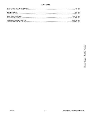 BOBCAT THREE-POINT TILLER (6987115) SERVICE MANUAL PDF DOWNLOAD