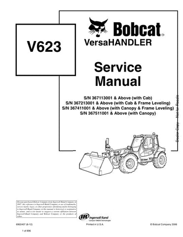 Unlock the full potential of your BOBCAT V623 Versahandler with the comprehensive Service Manual (Part Number: 6902407) in PDF format. This essential guide provides detailed instructions, schematics, and troubleshooting tips to ensure your equipment operates at peak performance. Whether you're a seasoned technician or a DIY enthusiast, this manual is designed to simplify maintenance and repairs, saving you time and money. Invest in your machinery's longevity and efficiency today with this invaluable resourc