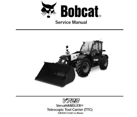 Discover the ultimate resource for maintaining your BOBCAT V723 Versahandler Telescopic Tool Carrier with our comprehensive Service Repair Manual. This PDF file is designed to provide you with detailed insights and step-by-step instructions, ensuring that you can perform repairs and maintenance with confidence and precision.