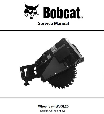 Discover the essential BOBCAT WHEEL SAW WSSL20 SERVICE REPAIR MANUAL, a comprehensive guide designed to keep your equipment running smoothly. This PDF file is packed with detailed instructions, diagrams, and troubleshooting tips that empower you to perform maintenance and repairs with confidence.