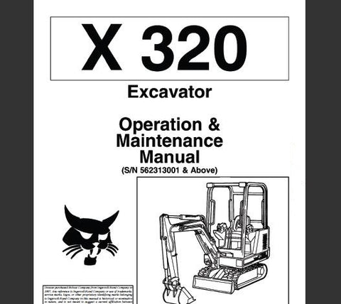 Unlock the full potential of your Bobcat X320 Excavator with our comprehensive Operation & Maintenance Manual. This essential PDF guide is designed to provide you with detailed instructions and insights, ensuring optimal performance and longevity of your equipment.