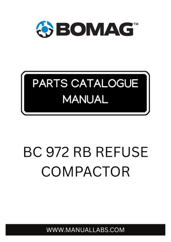 Discover the comprehensive BOMAG BC 972 RB Refuse Compactor Parts Catalogue Manual, designed specifically for model 101570801003-101570801099. This essential resource provides detailed information on all parts, ensuring you have everything you need for maintenance and repairs at your fingertips.