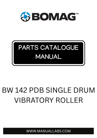 Discover the comprehensive BOMAG BW 142 PDB Single Drum Vibratory Roller Parts Catalogue Manual, designed specifically for model numbers 101510500165 to 101510500263. This essential resource provides detailed diagrams and part numbers, ensuring you have everything you need for efficient maintenance and repairs.