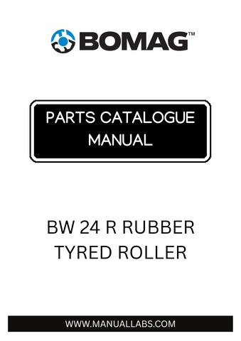 Discover the comprehensive BOMAG BW 24 R Rubber Tyred Roller Parts Catalogue Manual, designed specifically for model numbers 201530601001 to 201530602193. This essential resource provides detailed information on all parts, ensuring you have everything you need for maintenance and repairs at your fingertips.