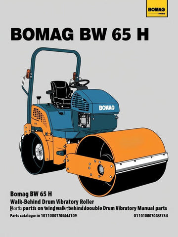 Discover the essential BOMAG BW 65 H Walk-Behind Double Drum Vibratory Roller Parts Catalogue Manual, designed specifically for the efficient maintenance and operation of your roller. This comprehensive manual provides detailed information on parts, ensuring you have everything you need to keep your equipment running smoothly and effectively.