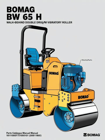 Discover the essential BOMAG BW 65 H Walk-Behind Double Drum Vibratory Roller Parts Catalogue Manual, designed specifically for the efficient maintenance and operation of your roller. This comprehensive manual provides detailed information on parts, ensuring you have everything you need to keep your equipment running smoothly and effectively.