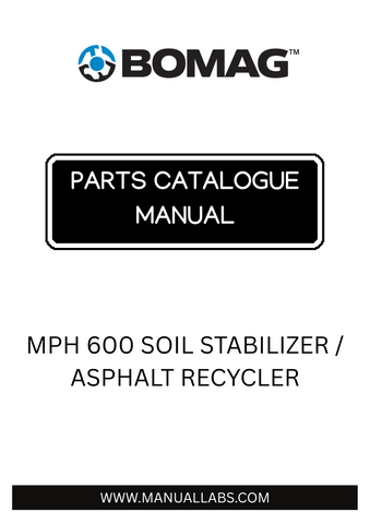 Discover the BOMAG MPH 600 Soil Stabilizer and Asphalt Recycler, a powerful machine designed to enhance your construction projects. This versatile equipment is engineered for efficient soil stabilization and asphalt recycling, ensuring optimal performance in various applications. With its robust design and advanced technology, the MPH 600 delivers exceptional results, making it an essential addition to your fleet.