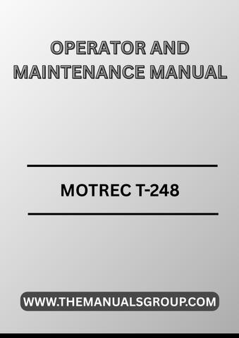  Enhance the performance and longevity of your BT Forklift Truck with the comprehensive Motrec T-248 Operator and Maintenance Manual. This essential PDF file is designed to provide you with detailed instructions and insights, ensuring that your equipment operates at peak efficiency.