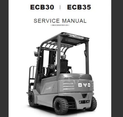 Discover the ultimate resource for maintaining your BYD ECB30 and ECB35 forklifts with our comprehensive Service Repair Manual. This essential guide is designed to provide you with detailed instructions and insights, ensuring your equipment operates at peak performance.
