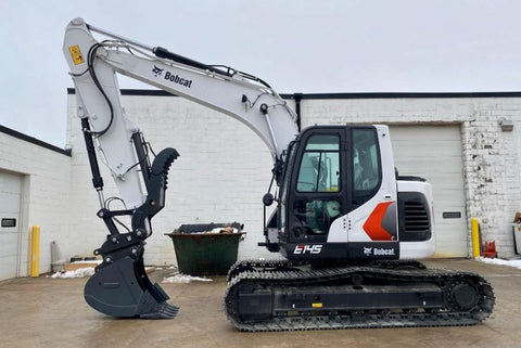 Bobcat Compact Excavator E145 Operation & Maintenance Manual S/N B4WU11001 & Above 7387075 enGB PDF Download - Manual labs