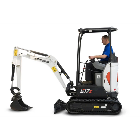 Bobcat Compact Excavator E17 Operation & Maintenance Manual S/N B4PR11001 & Above 7349201 enGB PDF Download - Manual labs