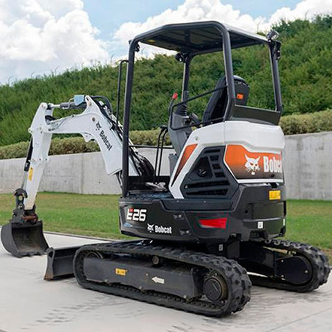 Bobcat Compact Excavator E26 Operation & Maintenance Manual S/N AJRY11001, B33211001 & Above 6990096 enGB PDF Download - Manual labs