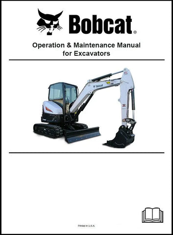 Bobcat Crawler Excavator ZX75 Operating & Maintenance Manual 22509384 enGB PDF Download - Manual labs