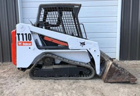 Bobcat Track Loader t110 Schematic & Hydraulic Manual - Manual labs