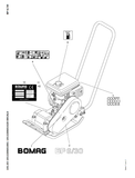 Bomag BP 6/30 Vibrating Plates Non Reversible Bomag BP 6/30 Walk-behind Vibrating Plates Non Reversible