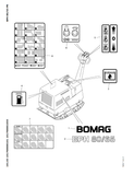 This PDF Parts Catalogue Manual is designed for the Bomag BPH 80/65 Reversible Vibrating Plates with serial number 00810107. It contains detailed diagrams and parts list for easy identification and ordering of the correct parts. Confidently maintain and repair your machine with this comprehensive manual.