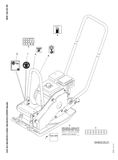 Download Complete Parts Catalogue Manual For Bomag BVP 18/45 Vibrating Plates Non Reversible | Serial Number - 00824365 | Pub. - 861834115623